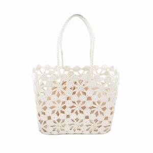 NEW BC HANDBAGS women's mediterranean muse bag in white